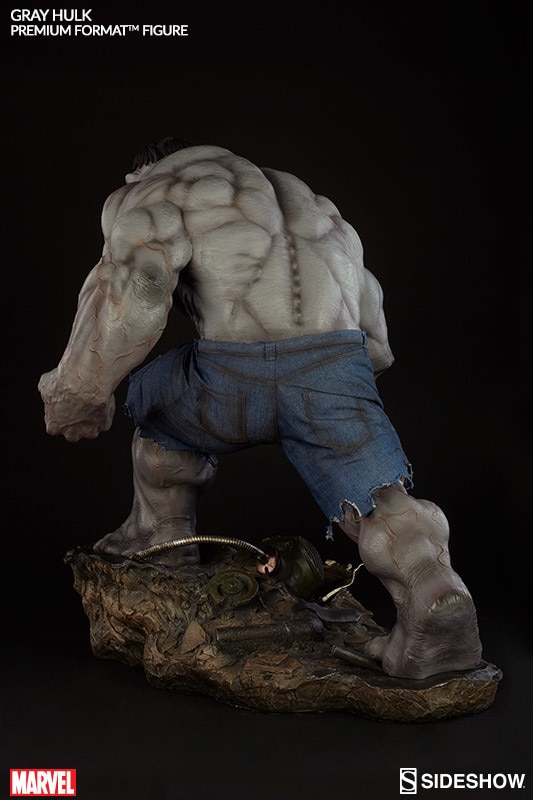 Marvel Gray Hulk Premium Format™ Figure  Collector Edition (Prototype Shown) View 6