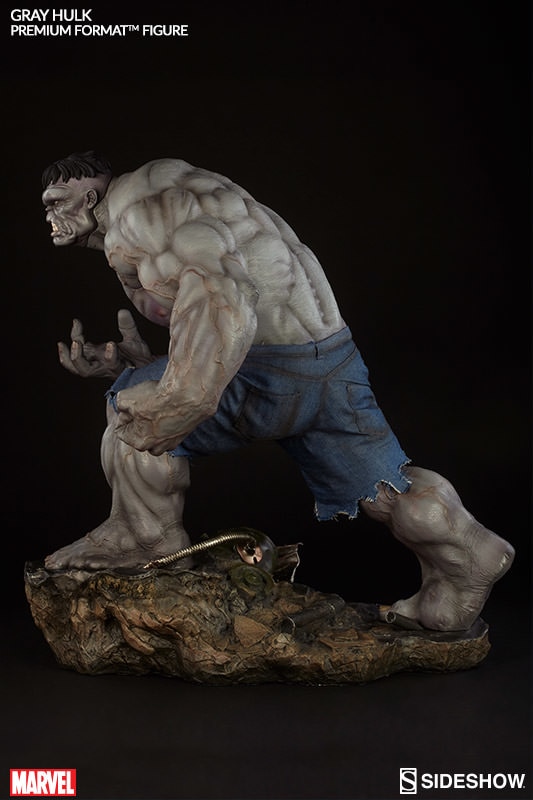 Marvel Gray Hulk Premium Format™ Figure  Collector Edition (Prototype Shown) View 7