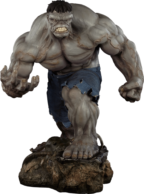 Marvel Gray Hulk Premium Format™ Figure  Collector Edition (Prototype Shown) View 11