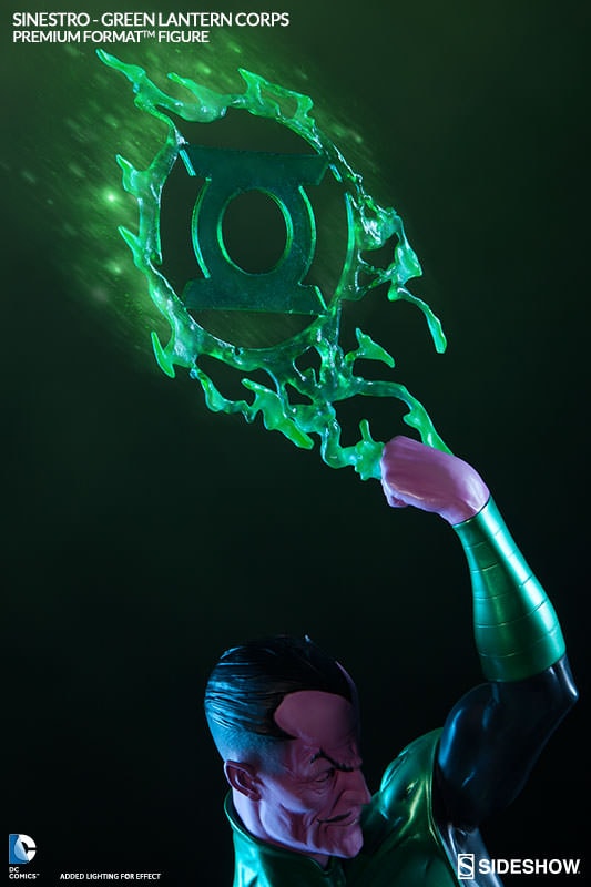 DC Comics Sinestro - Green Lantern Corps Premium Format™ Figure  Exclusive Edition (Prototype Shown) View 8