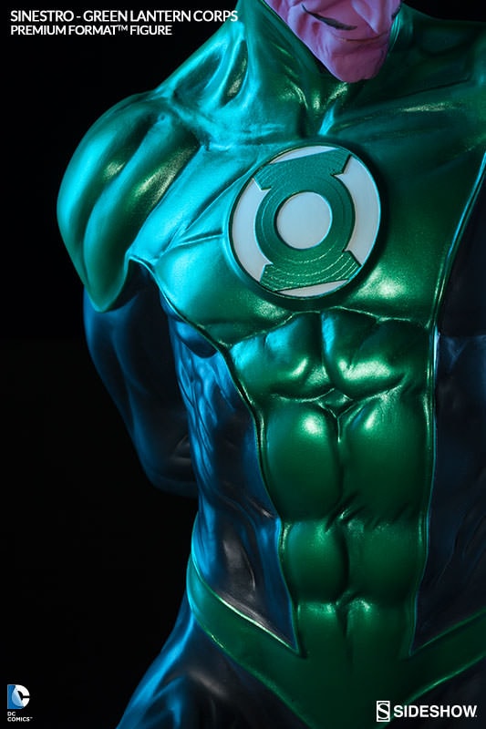DC Comics Sinestro - Green Lantern Corps Premium Format™ Figure  Exclusive Edition (Prototype Shown) View 10