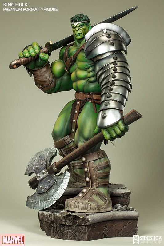 Marvel King Hulk Premium Format™ Figure  Exclusive Edition View 8