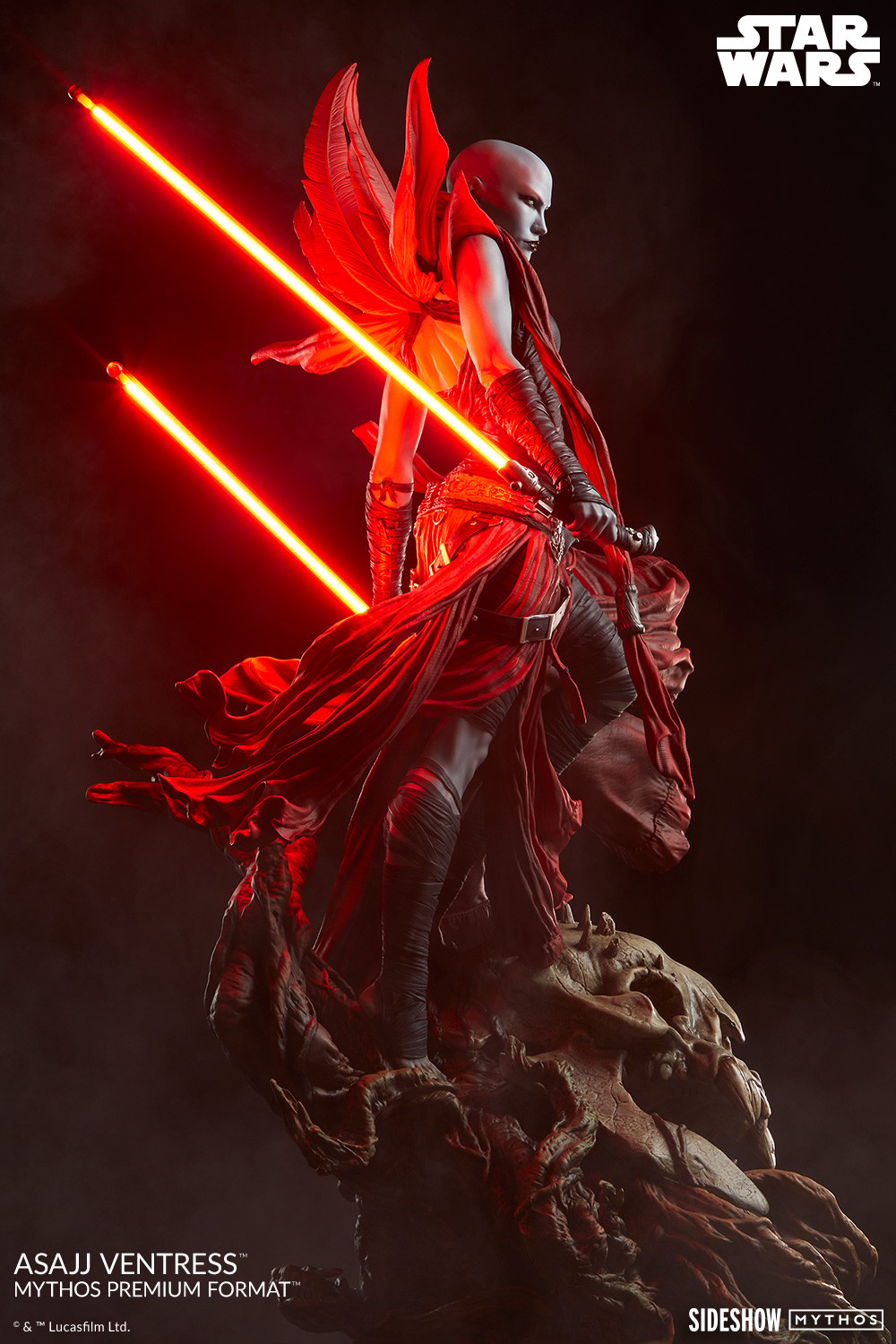 Star Wars Asajj Ventress™ Mythos Premium Format™ Figure  Collector Edition (Prototype Shown) View 4