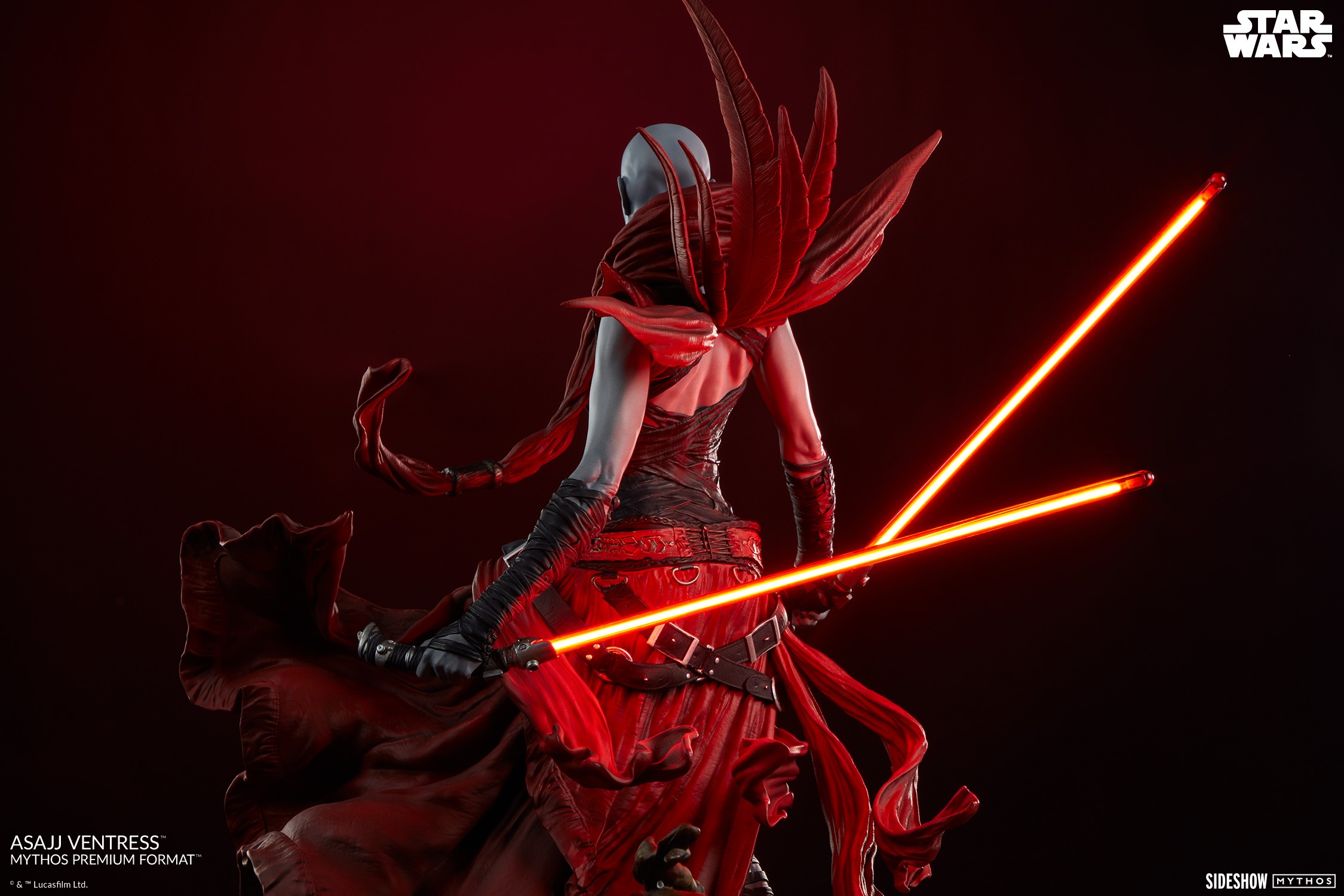 Star Wars Asajj Ventress™ Mythos Premium Format™ Figure  Collector Edition (Prototype Shown) View 11