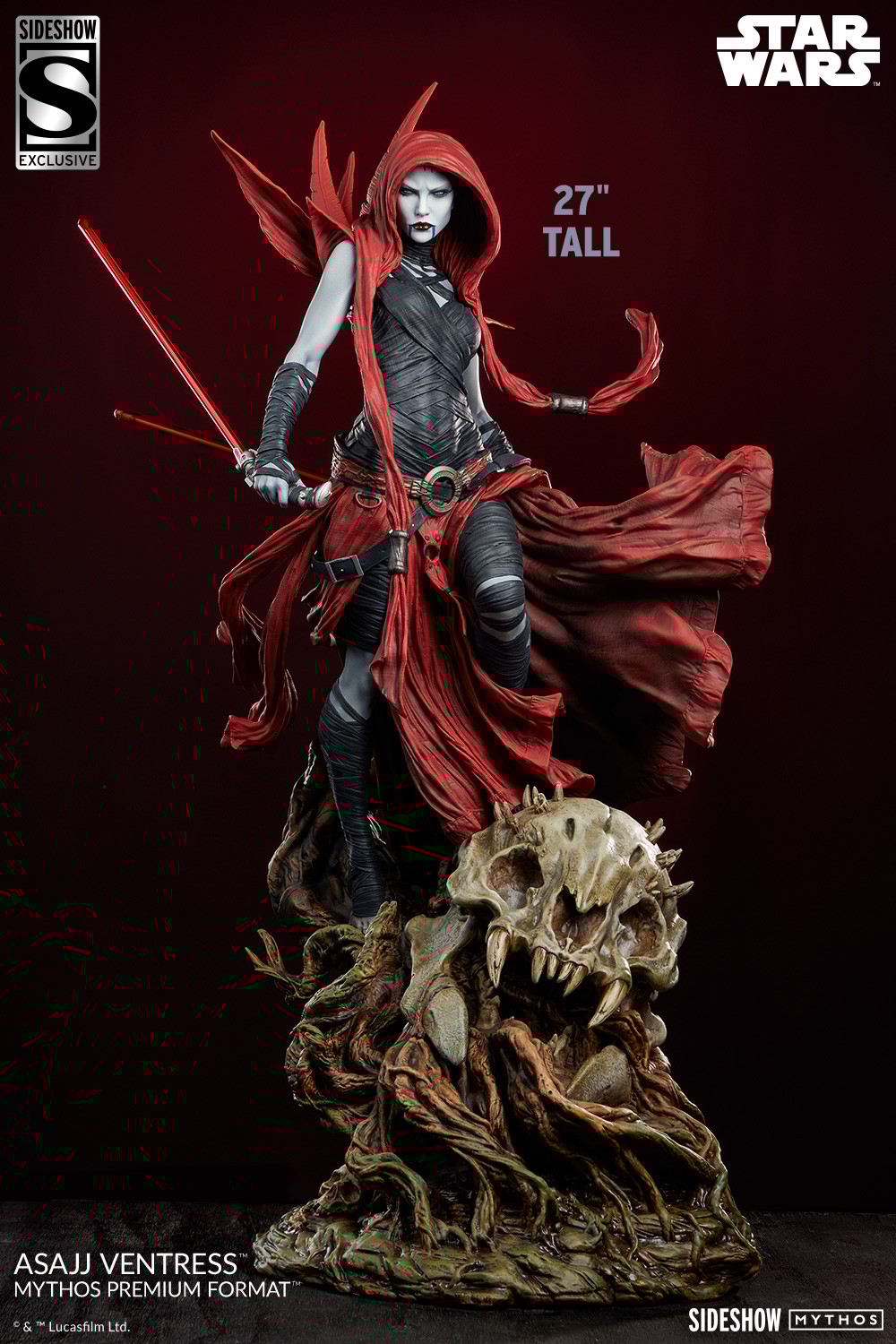 Asajj Ventress™ Mythos Premium Format™ Figure by Sideshow