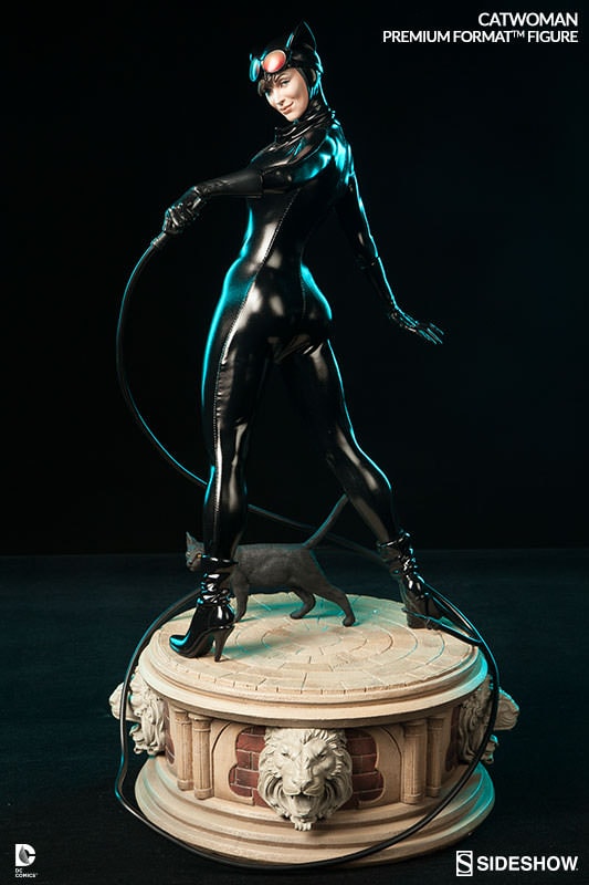 【メーカー公式ショップ】 DC Col Sideshow by Figure Format(TM) Premium Catwoman Comics バットマン
