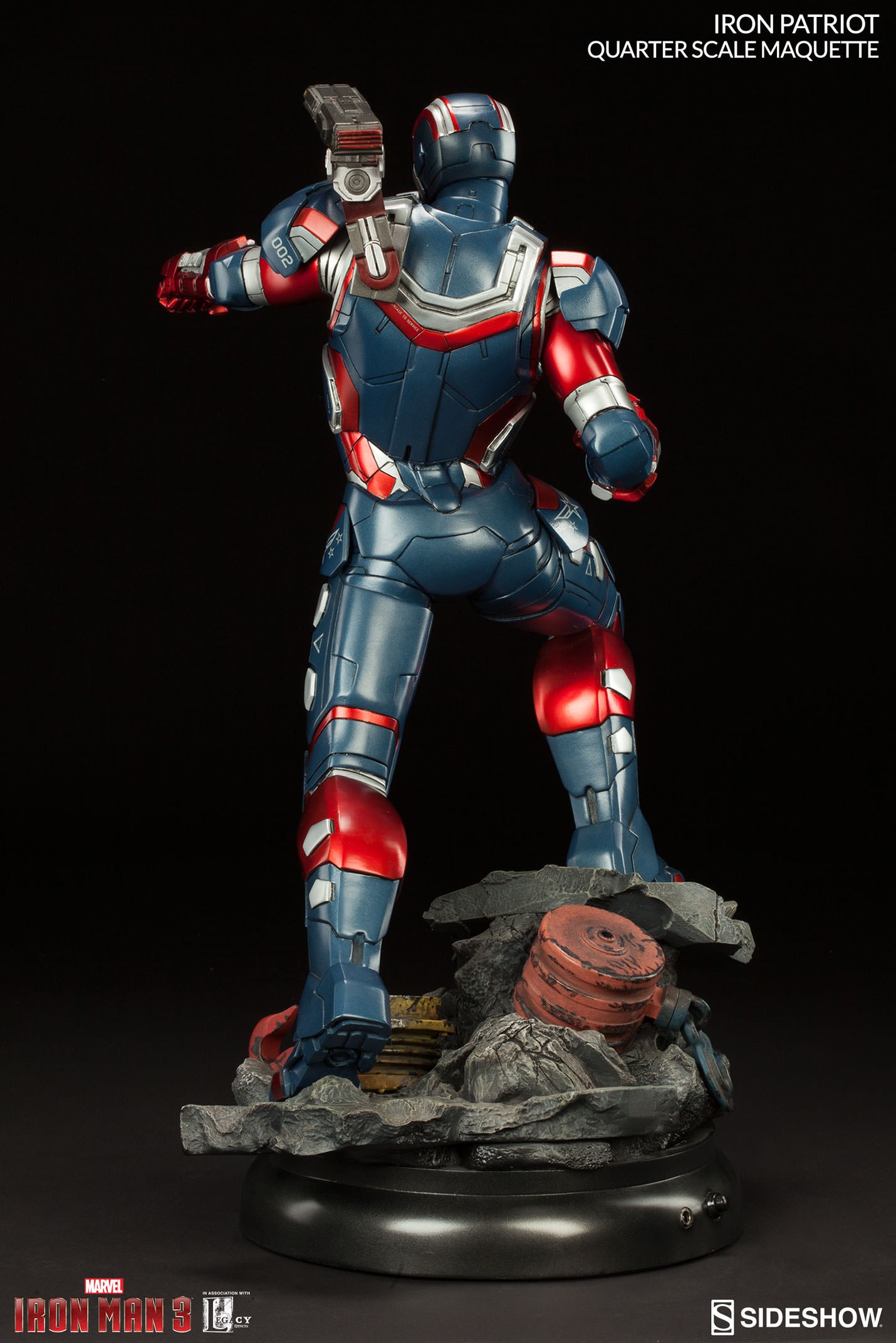 Iron Patriot Maquette | Sideshow Collectibles