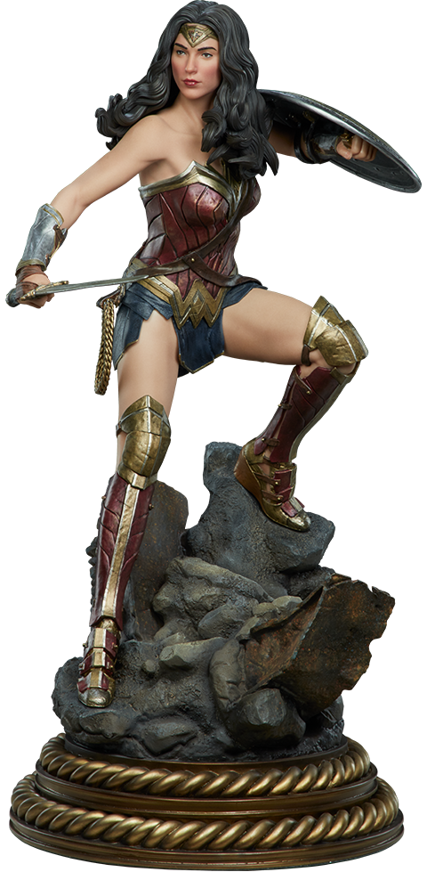 Wonder woman statues for cheap sale