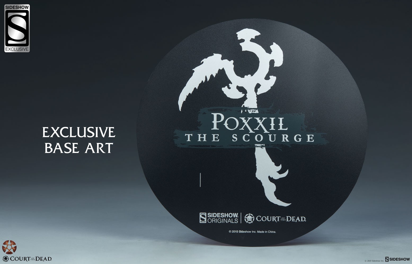 Figurine Court Of The Dead - Poxxil The Scourge Par Sideshow 126/600