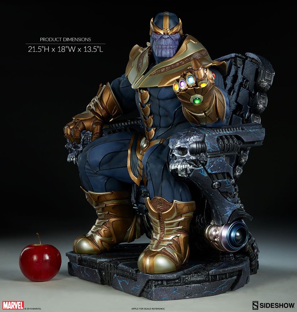 Thanos on Throne