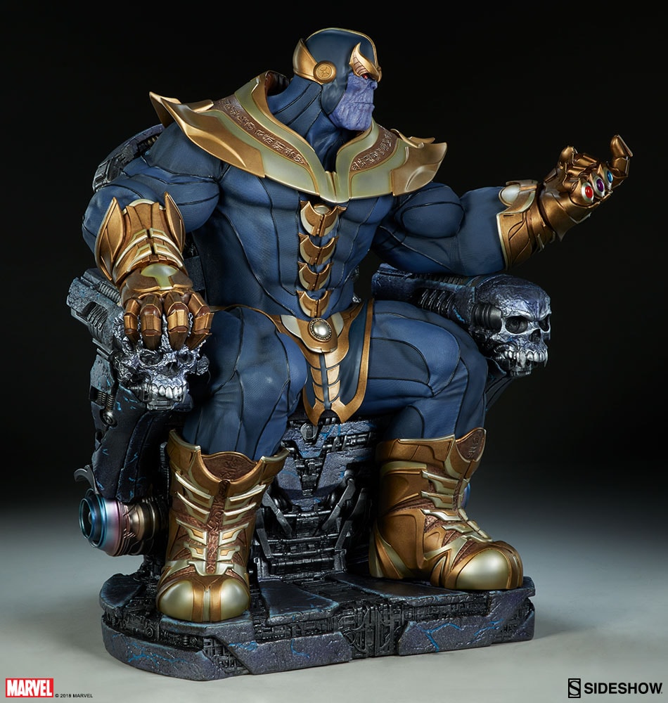 Thanos on Throne