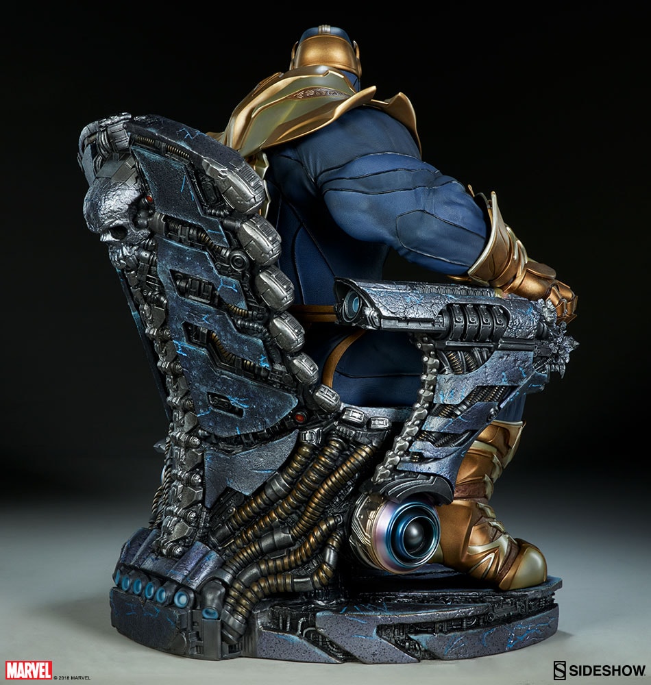 Thanos on Throne