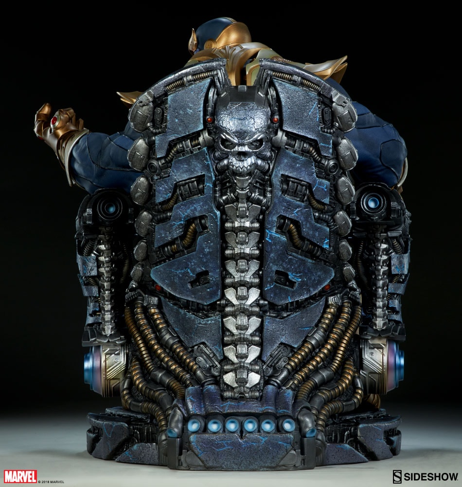 Thanos on Throne