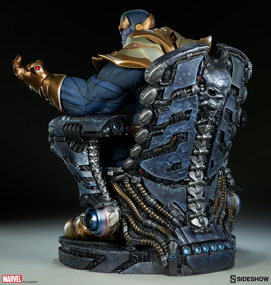 Thanos on Throne