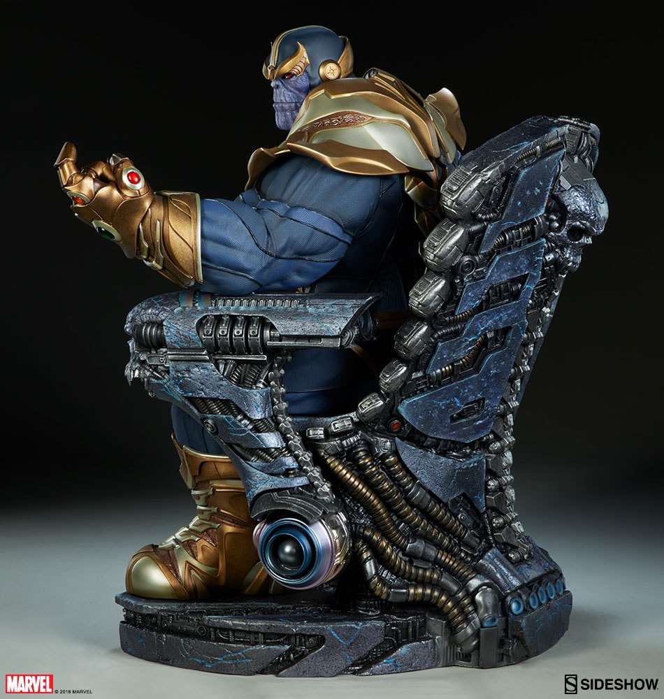 Thanos on Throne