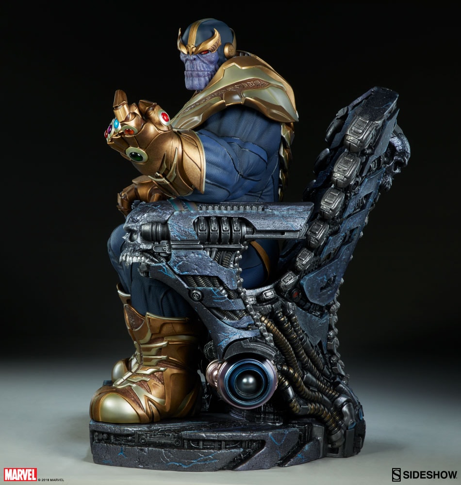 Thanos on Throne