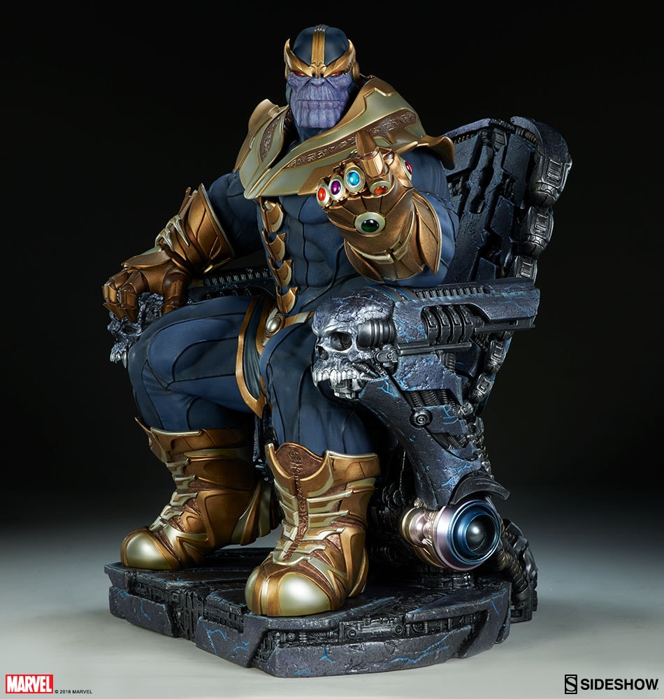 Thanos on Throne