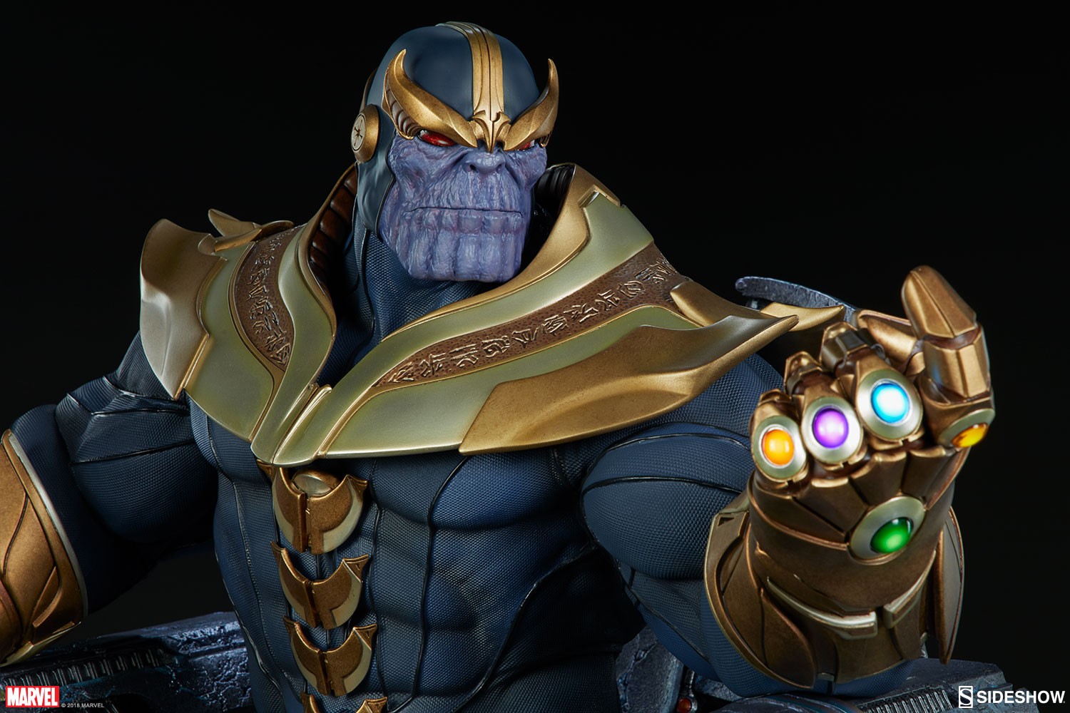Thanos on Throne