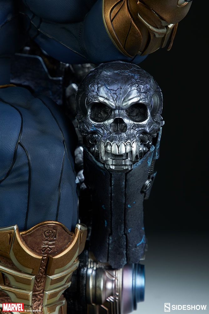 Thanos on Throne