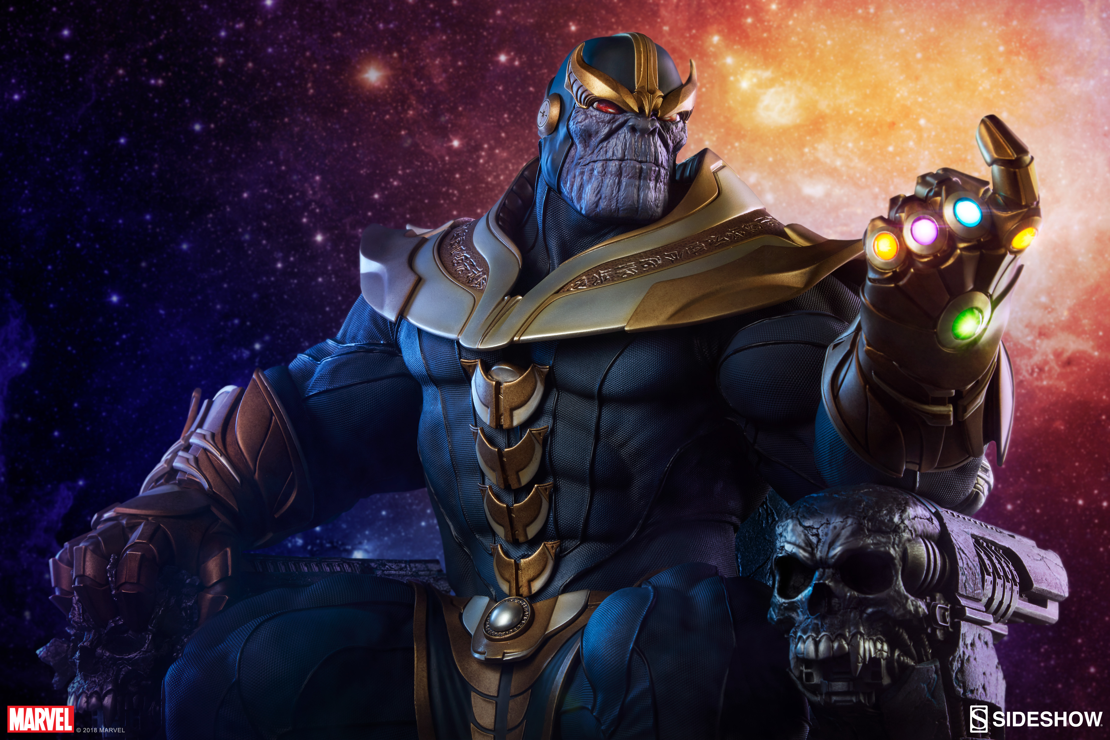 Marvel Thanos on Throne Maquette  Collector Edition (Prototype Shown) View 1