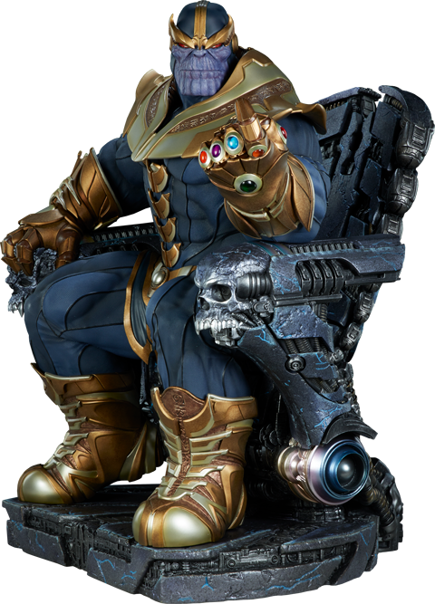 Thanos on Throne