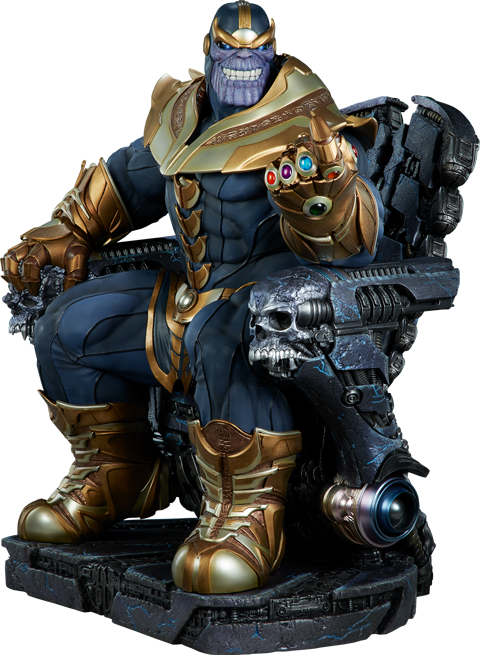 Thanos on Throne