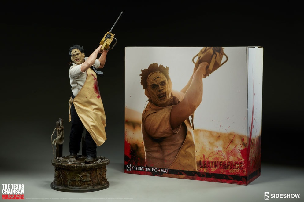 Texas Chainsaw Massacre Leatherface Premium Format™ Figure  Collector Edition View 24