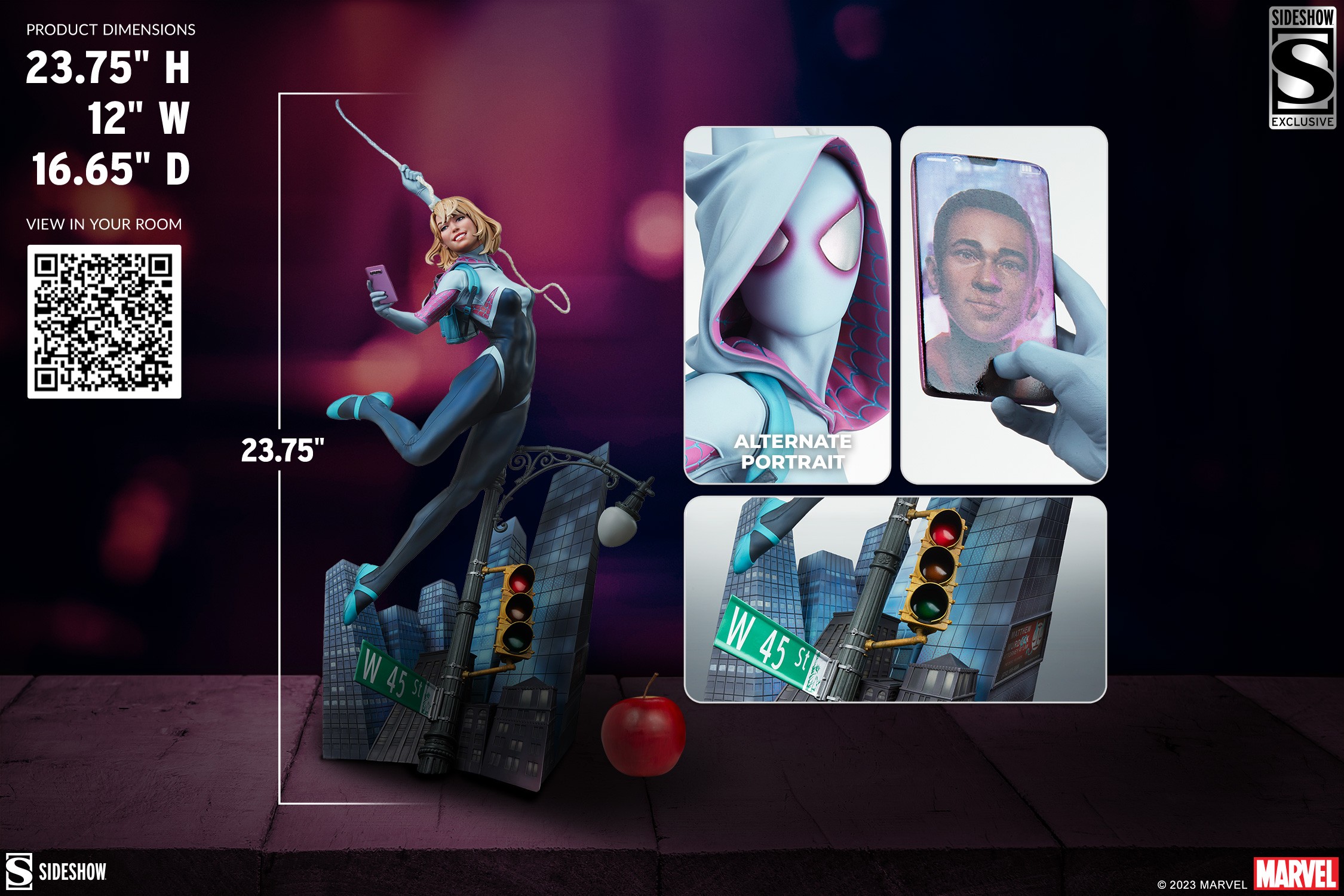 Ghost-Spider Exclusive Edition (Prototype Shown) View 2