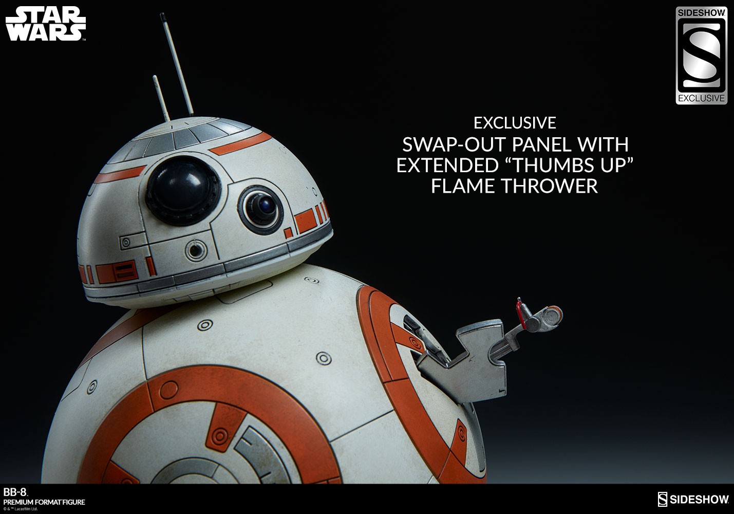 Star Wars BB-8 Premium Format™ Figure  Exclusive Edition View 1