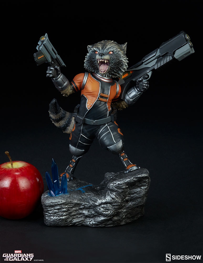 Marvel - Statue Premier Collection - Thor & Rocket Raccoon 30 cm