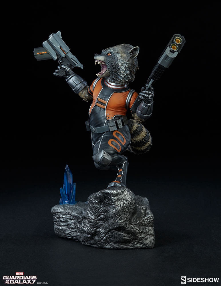 Marvel - Statue Premier Collection - Thor & Rocket Raccoon 30 cm