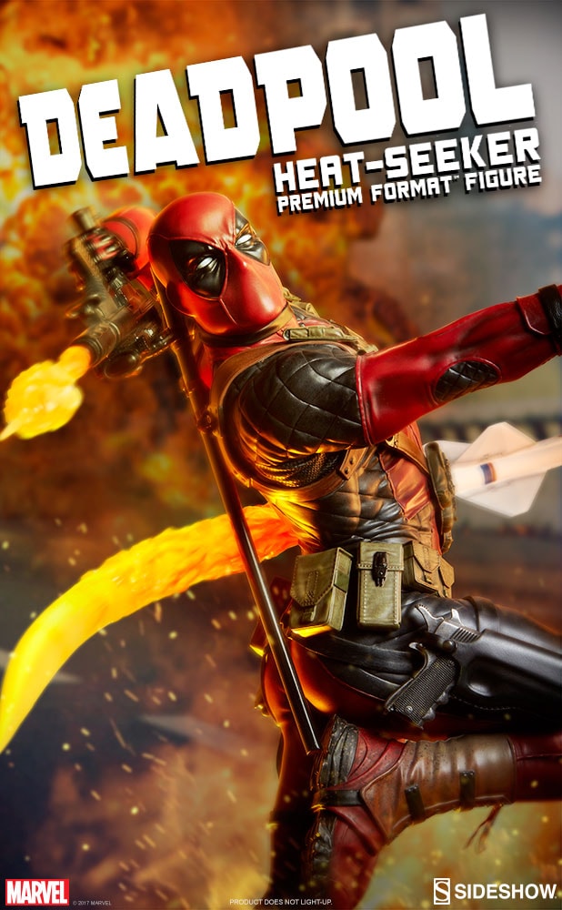 Marvel Deadpool Heat-Seeker Premium Format™ Figure  Collector Edition (Prototype Shown) View 1