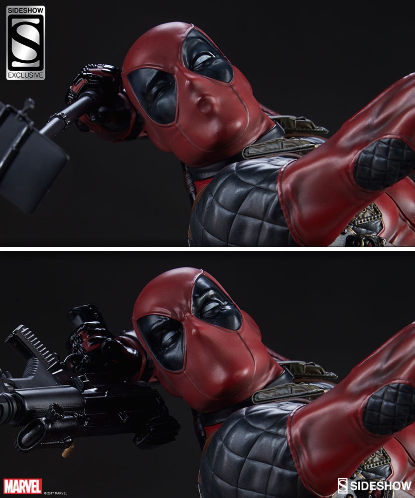 Marvel Deadpool Heat-Seeker Premium Format™ Figure  Exclusive Edition (Prototype Shown) View 7