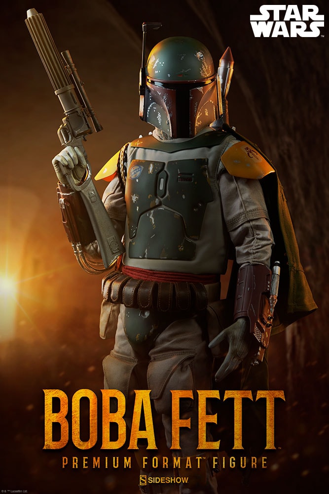 Sideshow boba fett premium format top