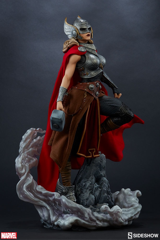 Marvel Thor Jane Foster Premium Format™ Figure  Collector Edition (Prototype Shown) View 7