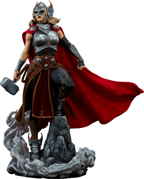 Marvel Thor Jane Foster Premium Format™ Figure  Collector Edition (Prototype Shown) View 19