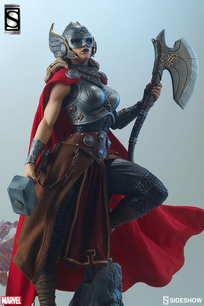 Marvel Thor Jane Foster Premium Format™ Figure  Exclusive Edition (Prototype Shown) View 1