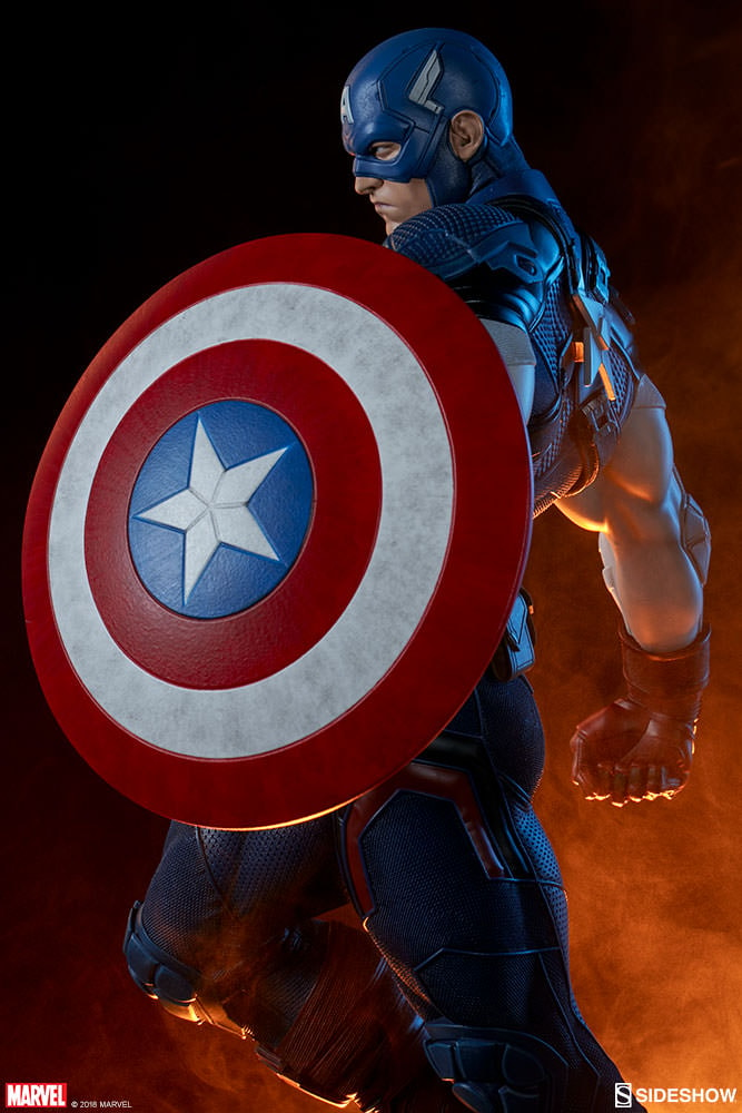 Captain America Premium Format Figure | Sideshow Collectibles