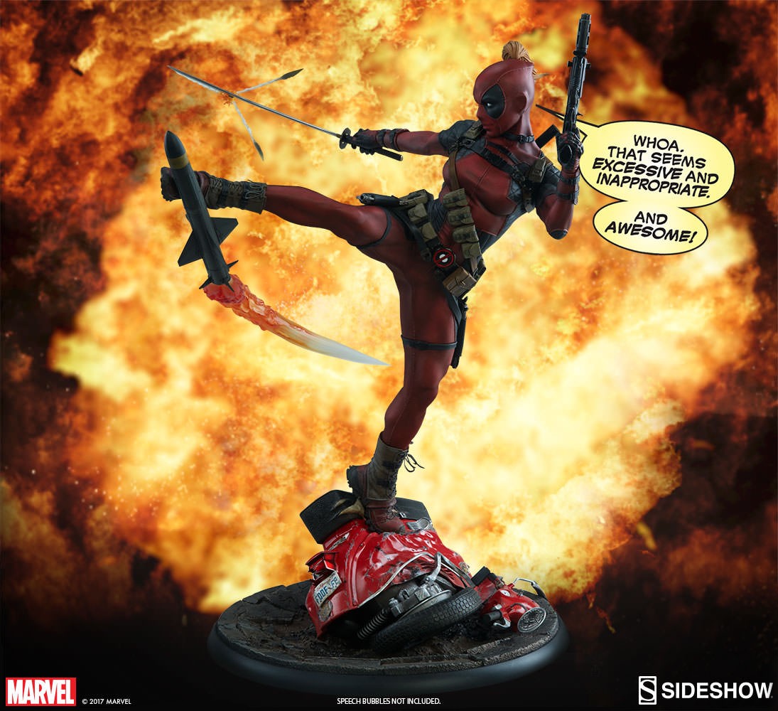 Lady Deadpool Collector Edition (Prototype Shown) View 4