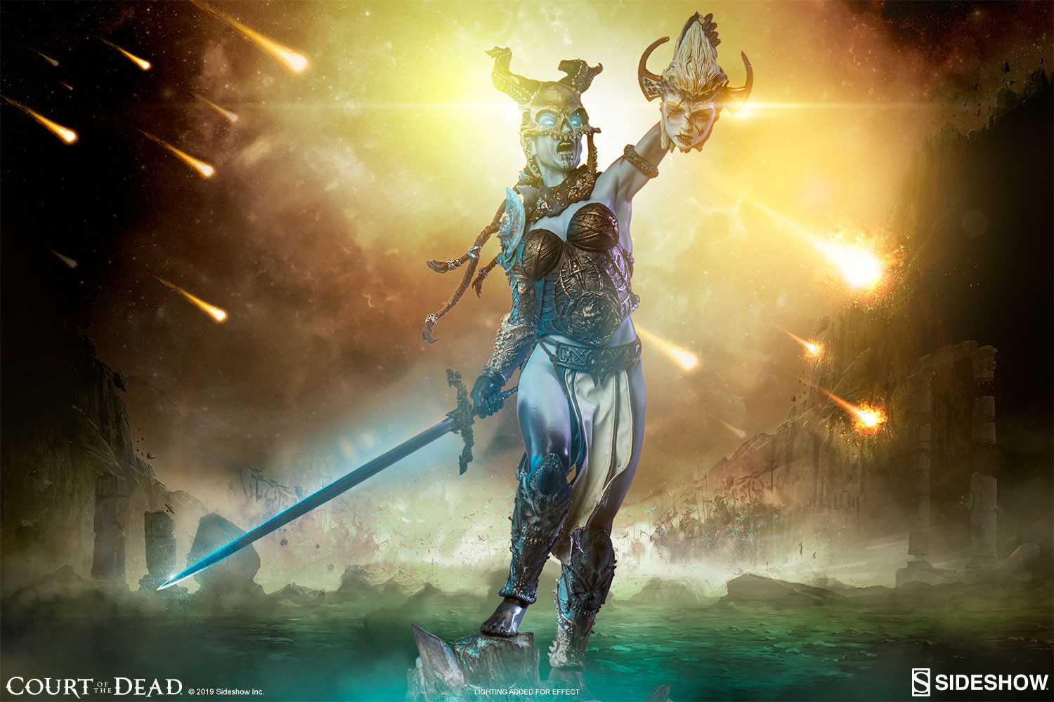 Court of the Dead Kier Deaths Warbringer Premium Format™ Figure  Collector Edition View 1