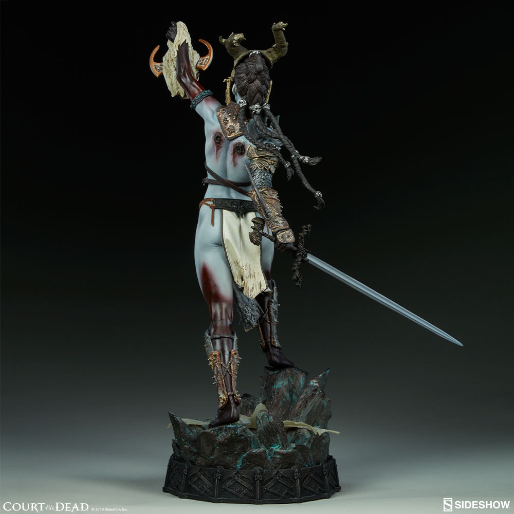 Court of the Dead Kier Deaths Warbringer Premium Format™ Figure  Collector Edition View 6