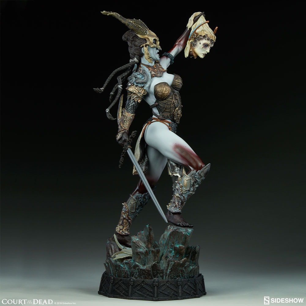 Court of the Dead Kier Deaths Warbringer Premium Format™ Figure  Collector Edition View 7