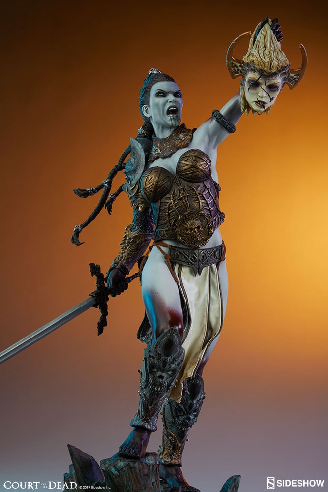Court of the Dead Kier Deaths Warbringer Premium Format™ Figure  Exclusive Edition View 1