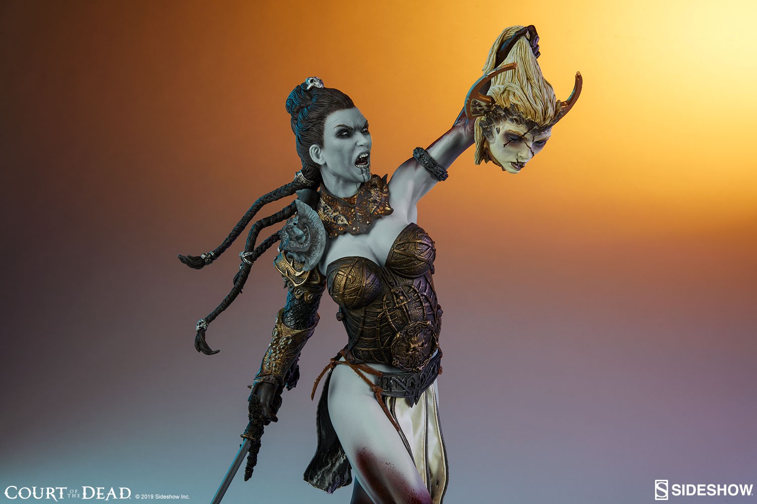 Court of the Dead Kier Deaths Warbringer Premium Format™ Figure  Exclusive Edition View 2