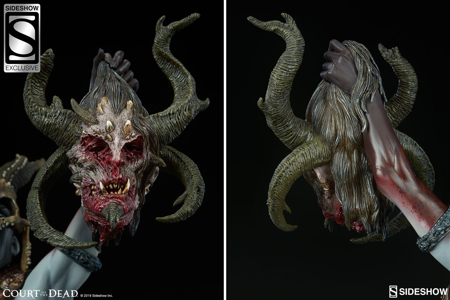 Court of the Dead Kier Deaths Warbringer Premium Format™ Figure  Exclusive Edition View 5