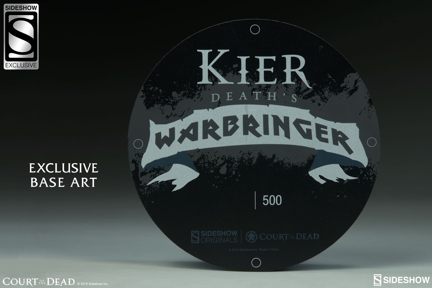 Court of the Dead Kier Deaths Warbringer Premium Format™ Figure  Exclusive Edition View 6