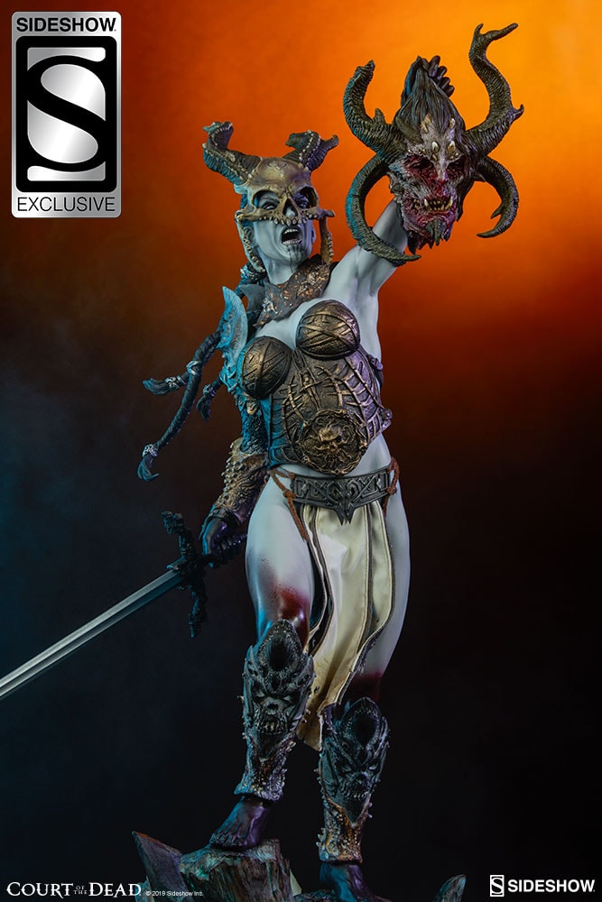 Court of the Dead Kier Deaths Warbringer Premium Format™ Figure  Exclusive Edition View 7