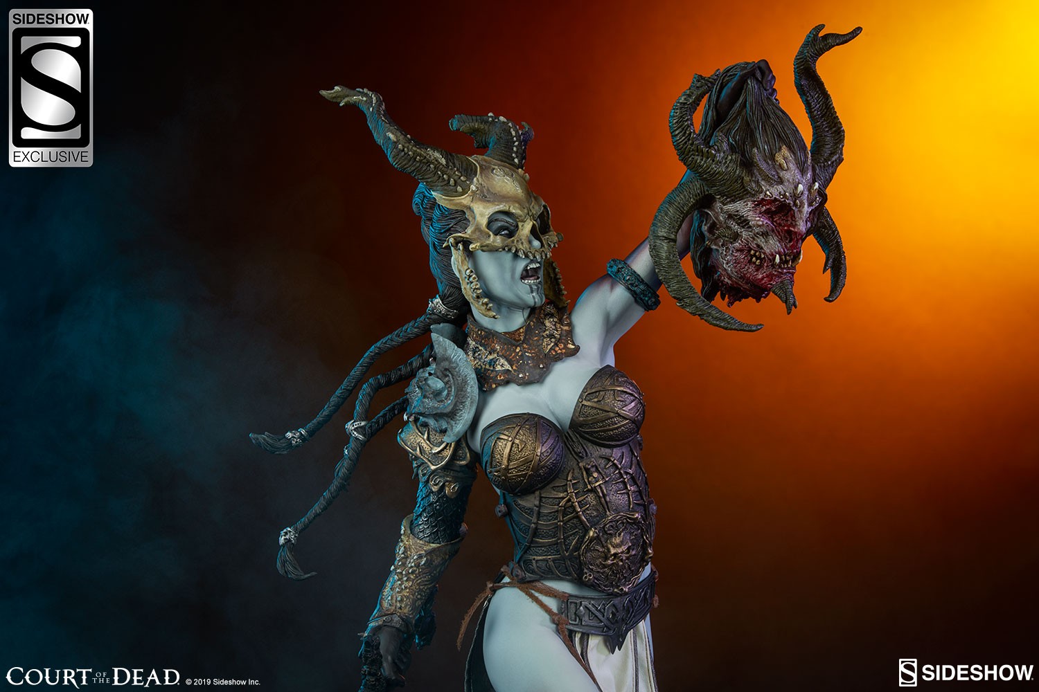 Court of the Dead Kier Deaths Warbringer Premium Format™ Figure  Exclusive Edition View 8
