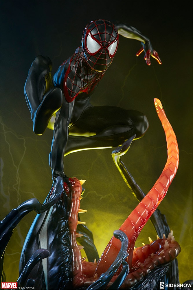 Spider-Man Miles Morales Figure | Sideshow Collectibles