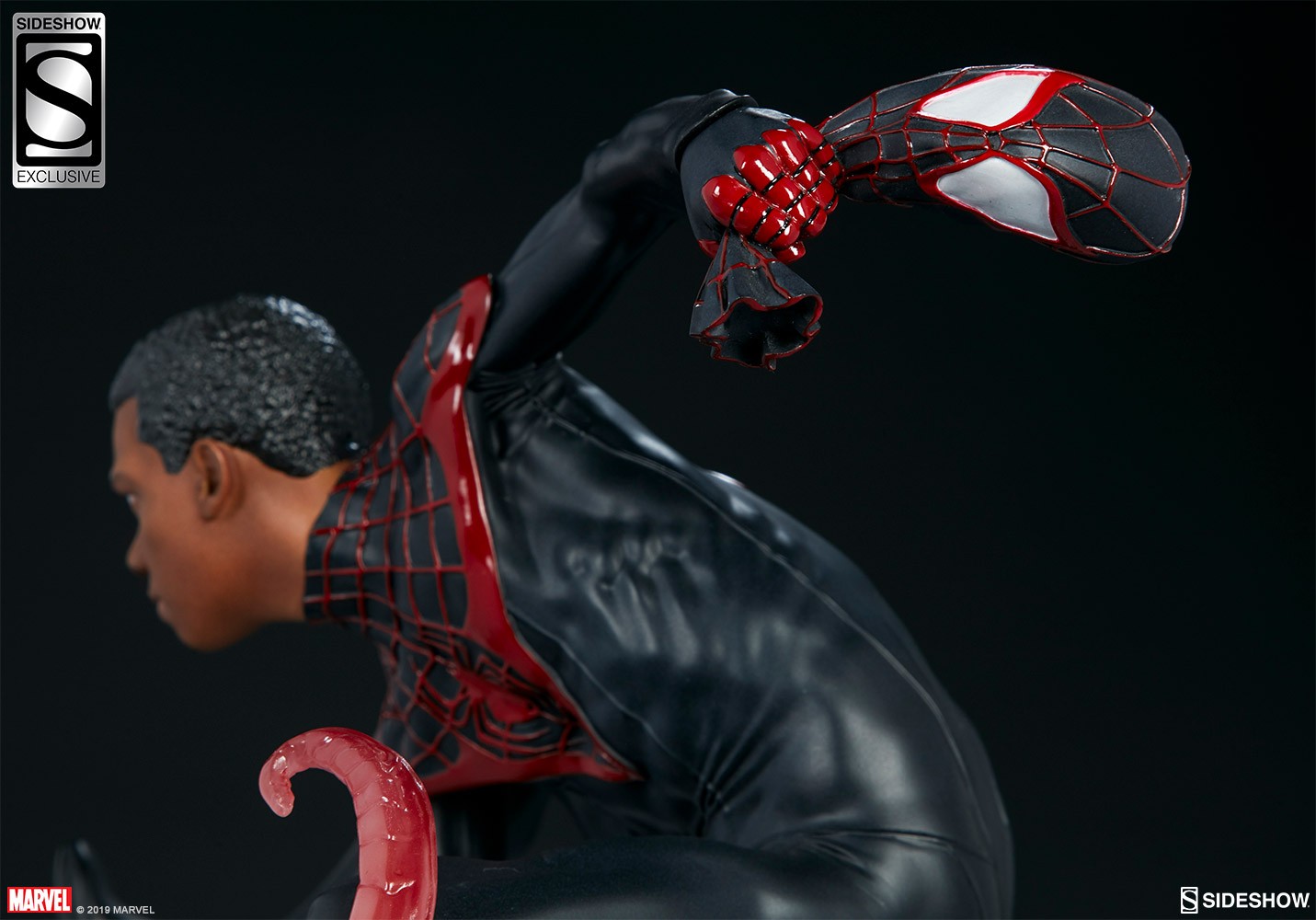 Marvel Spider-Man Miles Morales Premium Format™ Figure  Exclusive Edition View 2
